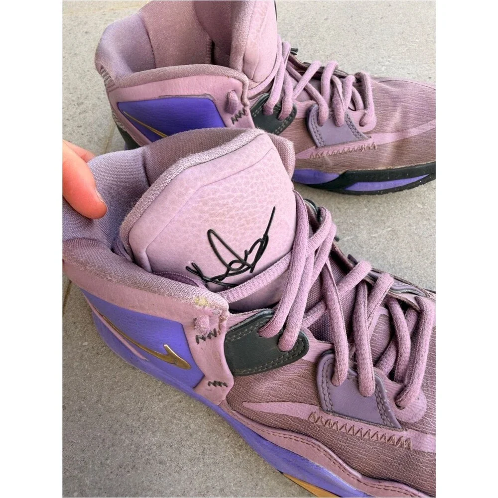 Nike Kyrie Infinity GS Shoes Youth 5.5 Amethyst Purple Kids Basketball